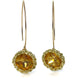 Golden Topaz Earrings