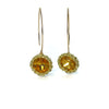 Golden Topaz Earrings