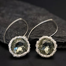 Load image into Gallery viewer, Silver Night Earrings
